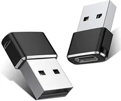 Адаптер DAZ с USB C «мама» на USB «папа», адаптер зарядного кабеля типа C на A для iPhone 11 12 Mini Pro Max,Airpods iPad 8