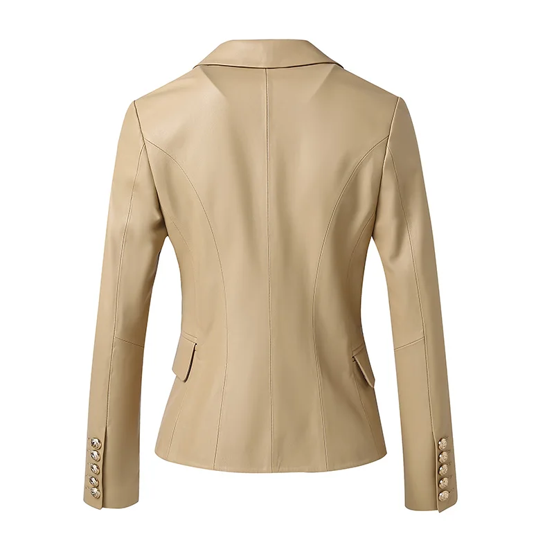 Sheepskin jacket supplier detail image