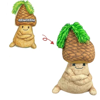 OEM Cute Pinecone Toys Super Soft PP Cotton Stress Relief Children's Gift for Party/Birthday