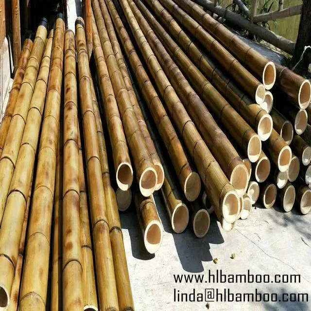 Обработанные большие бамбуковые стойки, натуральные поставщики