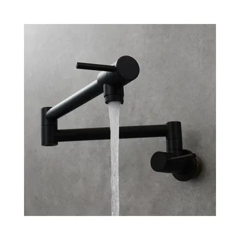 Double Joint Swing Arm Kitchen Faucets faucet shower set Pot Filler Folding Faucet