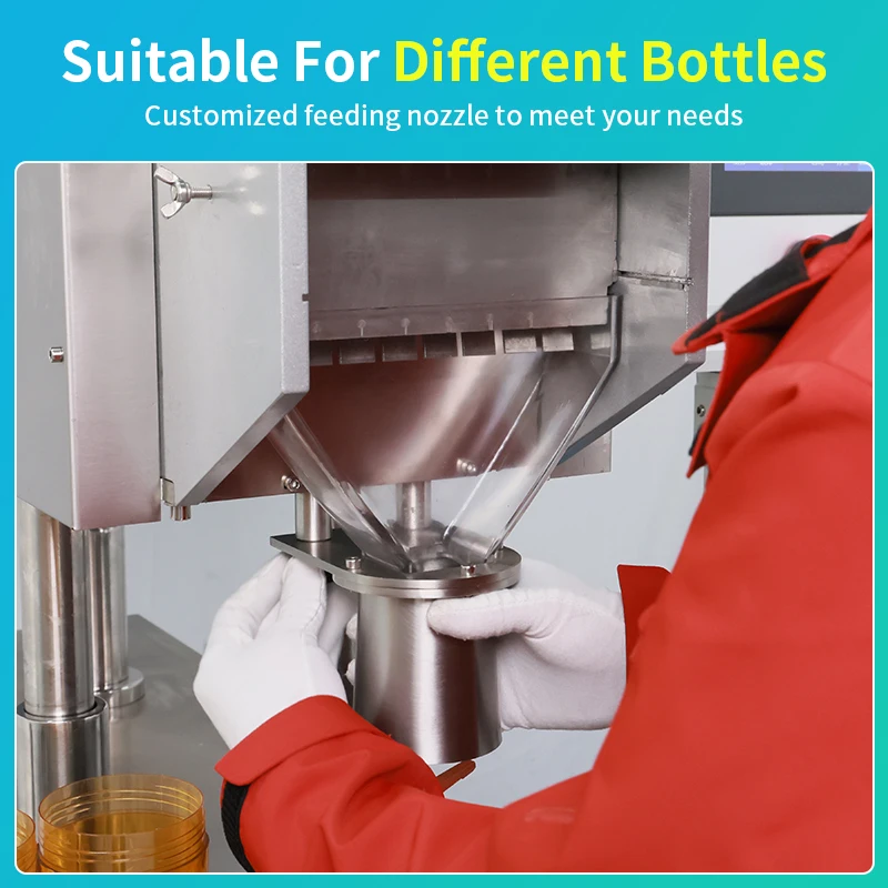 High Quality Automatic Small Pill Tablet Electronic Counter Softgel Capsule Bottling Counting Machine