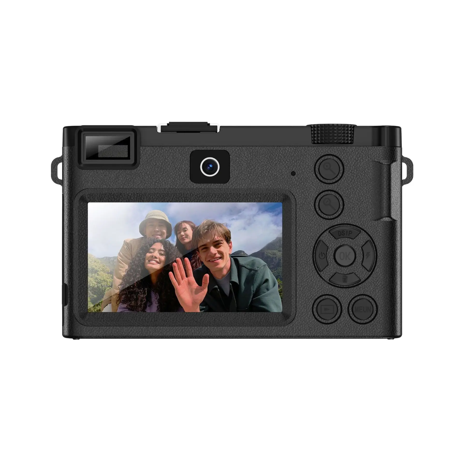 New HD Dual Lens Digital Camera Video Recorder Compact Portable Photography Device Daily Use Student Gift