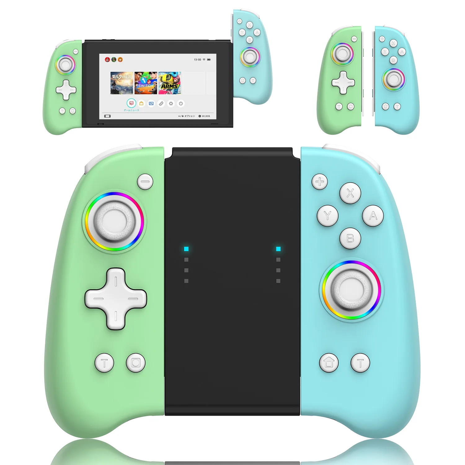 ニンテンドー switch PDP, Wired Faceoff Controller Deluxe, Nintendo Switch, Black