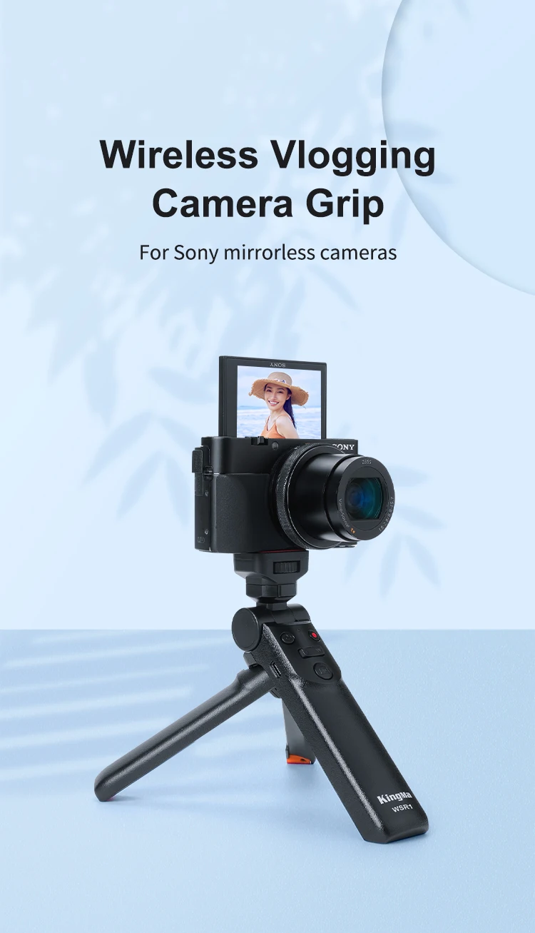 Kingma Wireless Vlogging Grip Shooting Camera Grip For Vlogger And