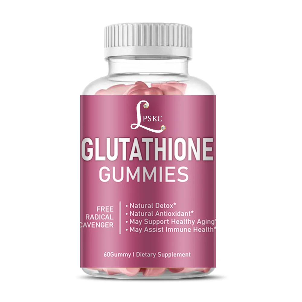 Natural Anti-aging Best Glutathion Gummies Vitamin C With Collagen L ...