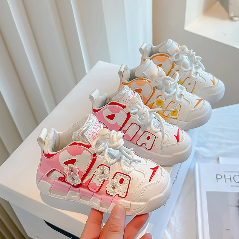 2023 Детские сетчатые дышащие кроссовки для