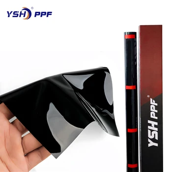 YSH 1.52*15m/roll Glossy PPF anti yellowing Hydrophobic Self Healing Film Stickers Wrapping Film TPH paint protection car films