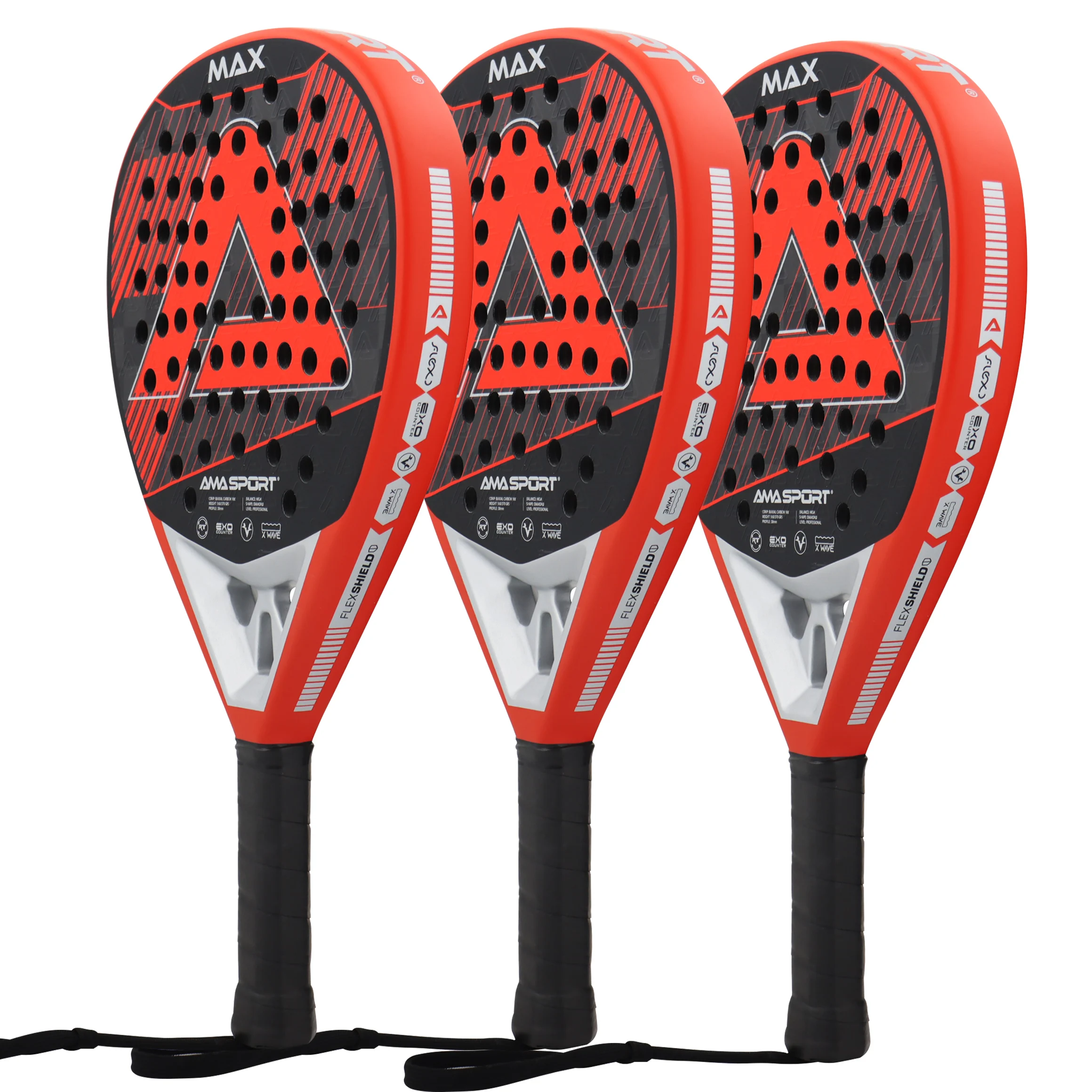 AMA спортивный топ с увеличением объема (№ профессиональный производитель Китай непосредственно на заказ бренд углеродного волокна падел ракетки для настольного тенниса