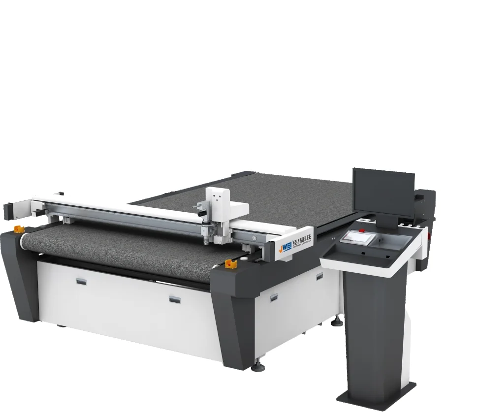 Iso9001 Certified Custom Gasket Cutting Machine With Oscillating Knife