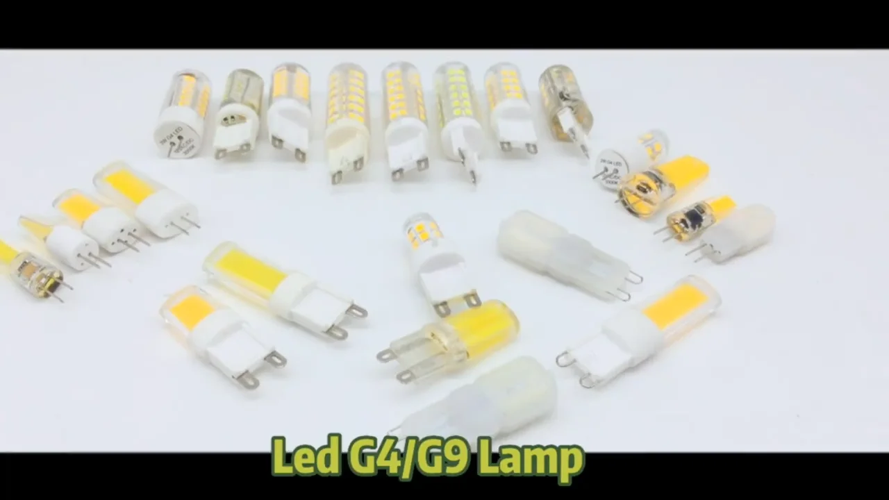 High Lumen Led G4 G9 Bulb Acdc12v 5w Silicone G9 Led 1000 Lm Lamps