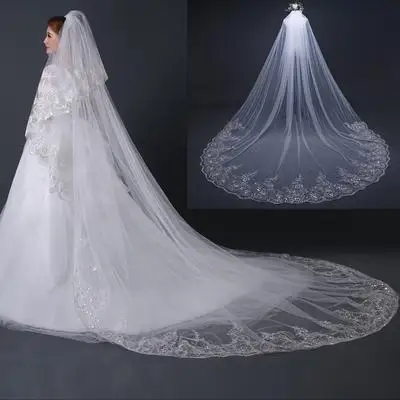 4m wedding veil