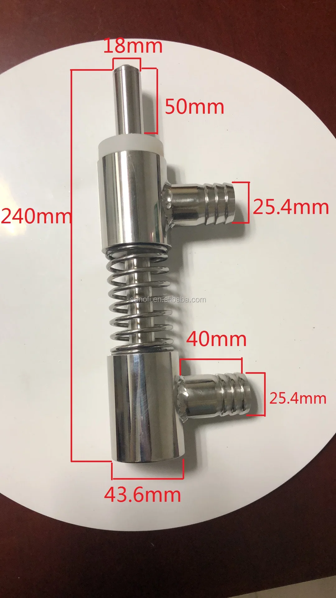 High Quality Filling Machine Liquid Overflow Filling Nozzle Spare Parts