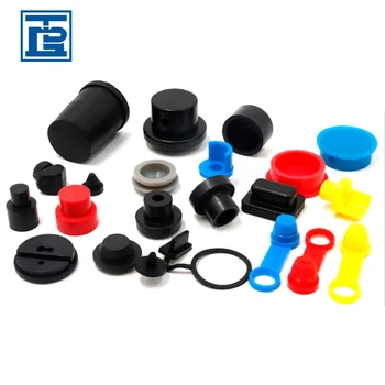 TONGDA Customized nitrile silicone rubber parts sealing accessories shock-absorbing plug cover silicone EPDM seals