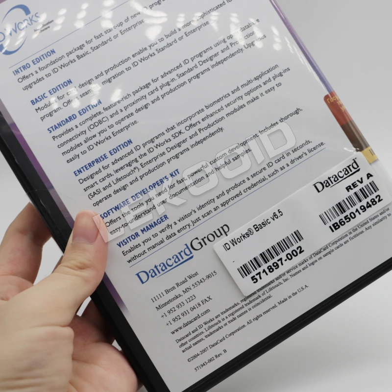 571897002 Datacard Id Works Enterprise Identification Software,Id
