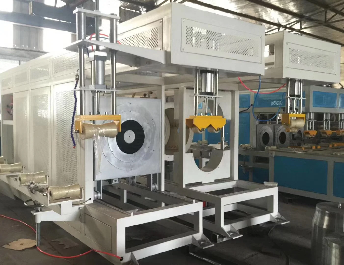 FAR CREATIVE Semi-automatic PVC Pipe Flaring Machine for 50-160mm Pipe