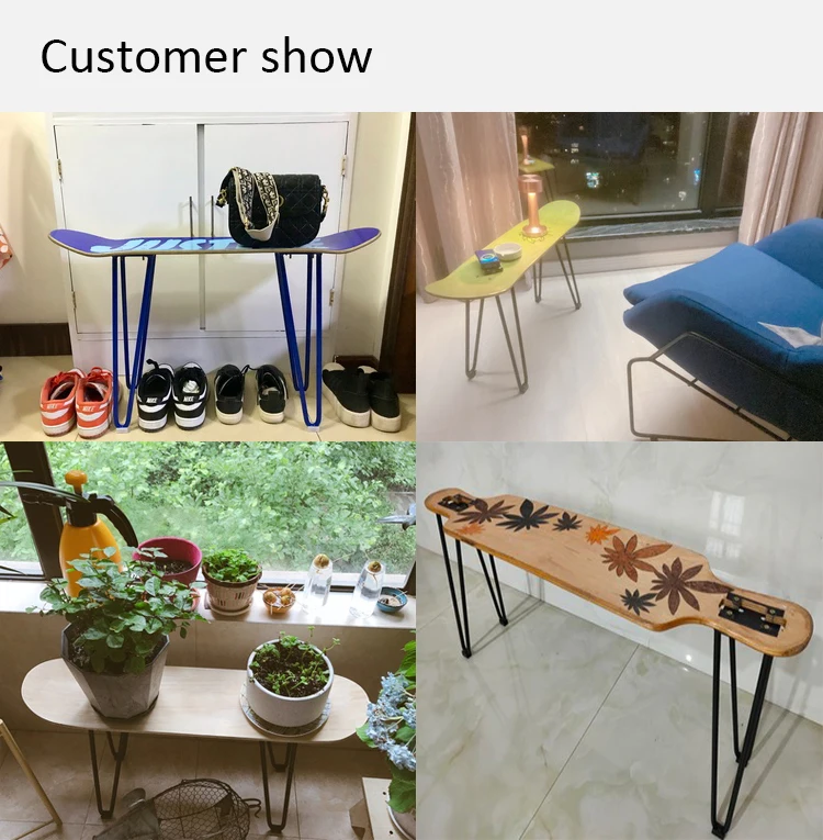 31 X 8 Inch Skateboard Stool - Perfect Gift for Skateboarders