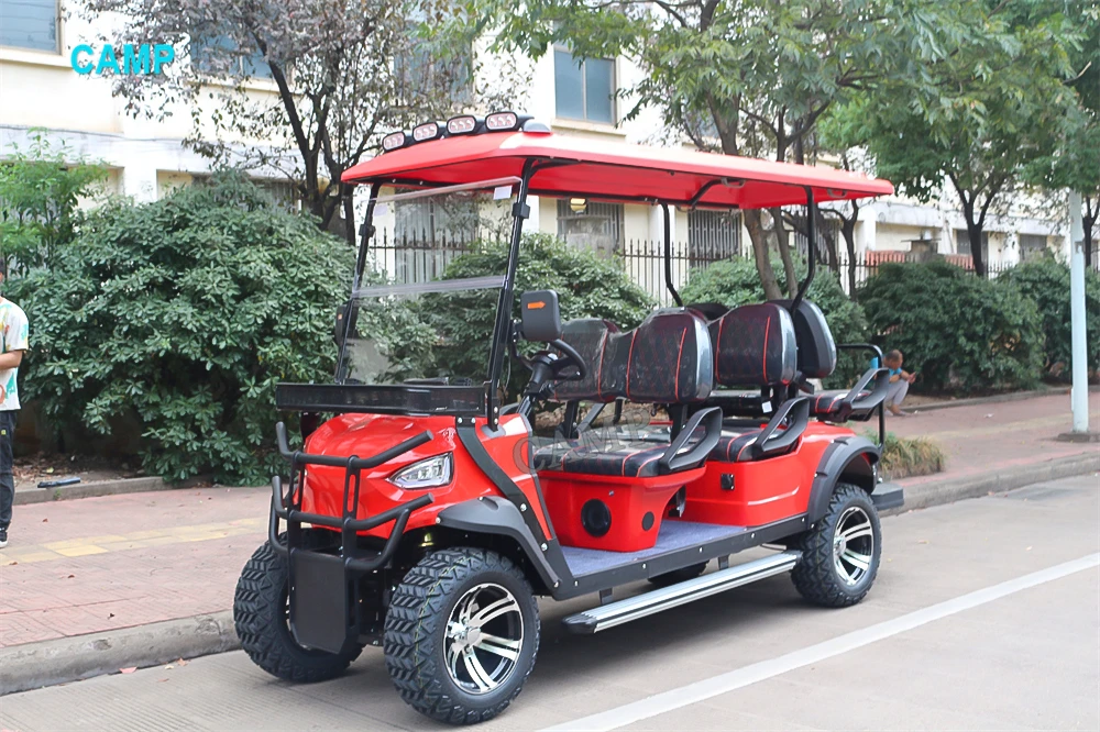 Camp Electric Golf Cart 4 Seater Club Car Electric Golf Carts / 4 ...