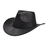 Suede black silk