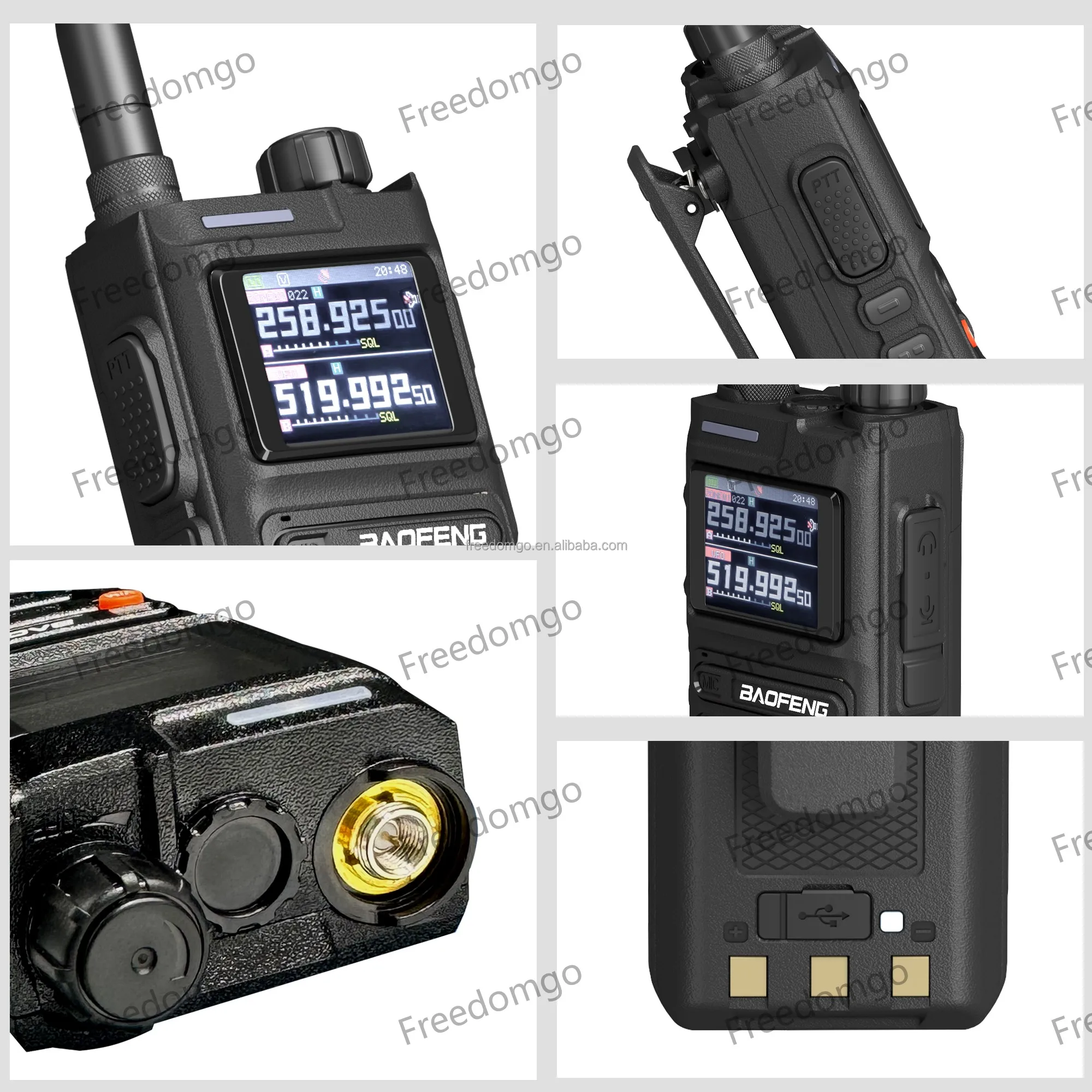 Baofeng Uv26 Two Way Radio 10W Wireless Walkie-talkie GPS BF-UV26 Radio Long Range Walkie Talkie Portable Satellite Phone