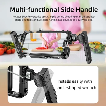Phone Video Rig Phone Stabilizer Kit for Video Recording Cell Phone Filming Accessories detail image
