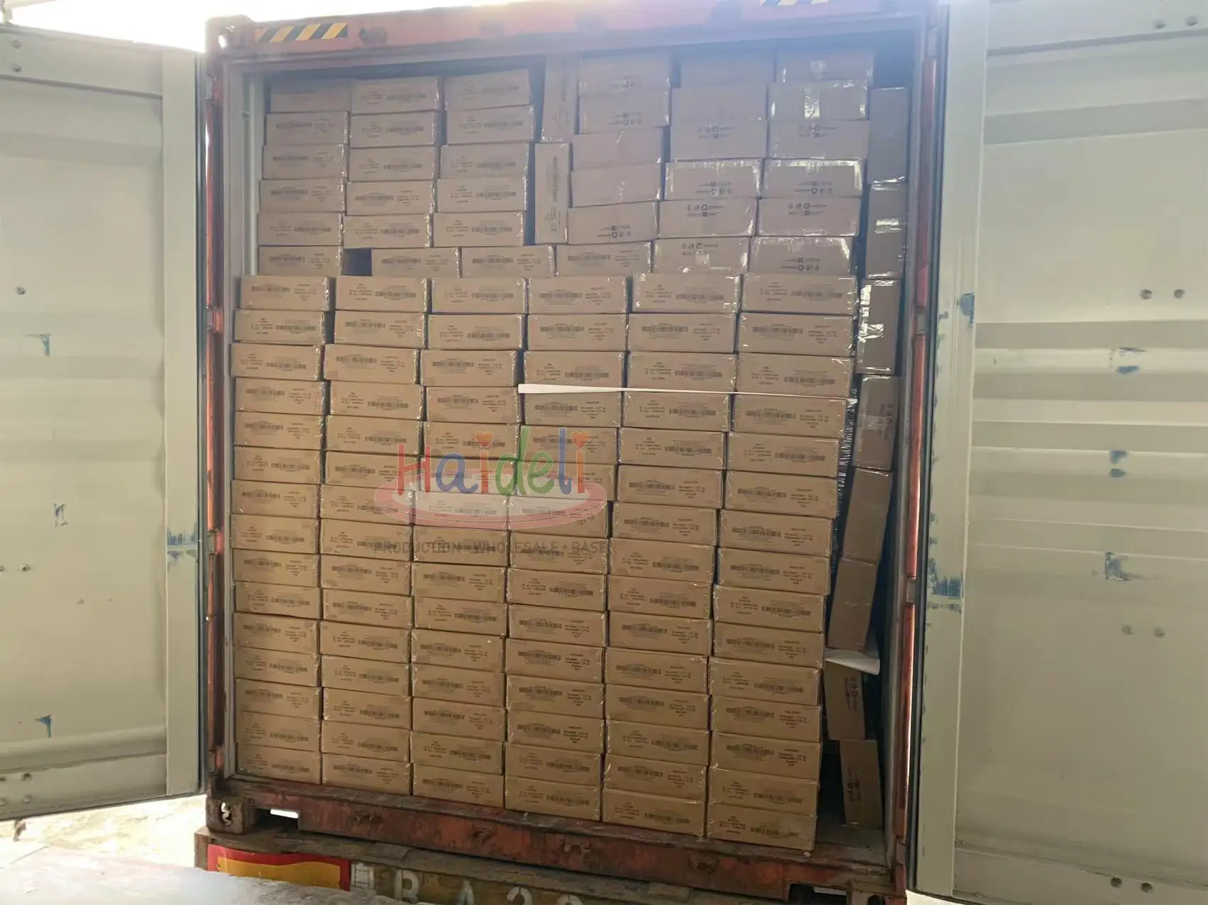 Double Height Cake Box Square Plastic Pink Individual Personnalised