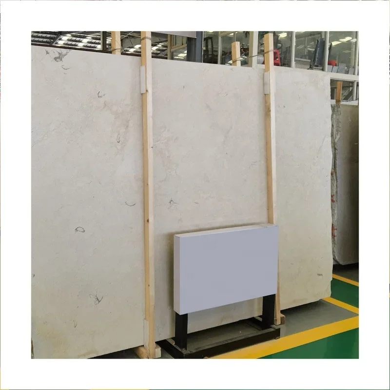 Angola Beige Limestone Slab for Exterior Houses Villa Hotel Decorative Outdoor Stone Exterior Wall Cladding Tiles Decor