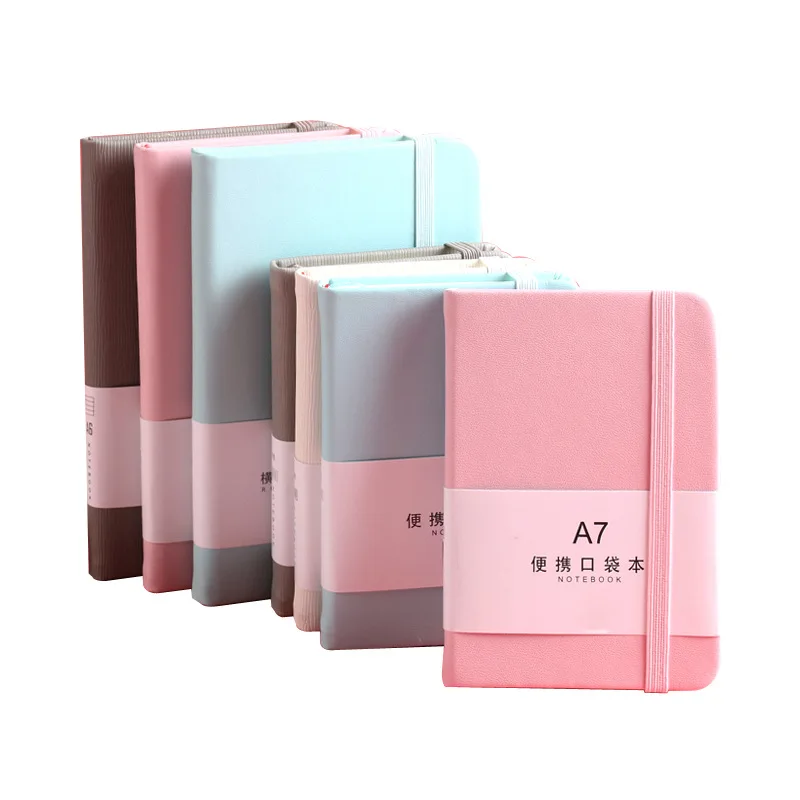 Planner A7 A5 Wholesale Portable Daily Planner Waterproof Pocket Size Customized note book Notebook For Students School