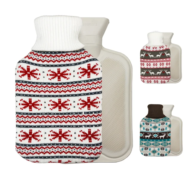 Covers 2L Rubber with Cover Hot Water Bottle