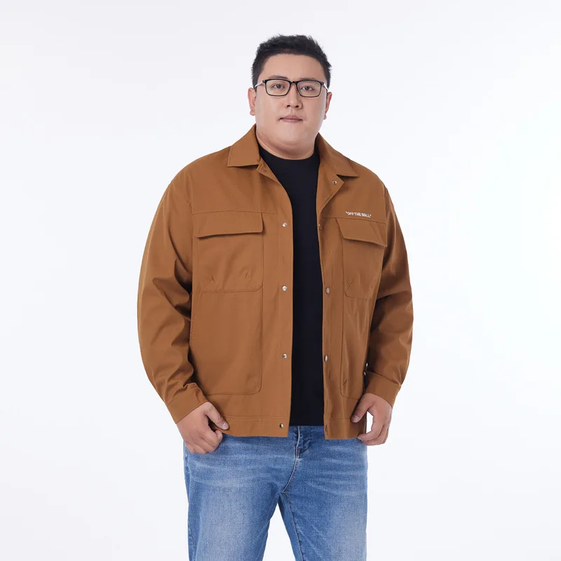 Plus Size Men's Spring Jackets Durable Stylish Options