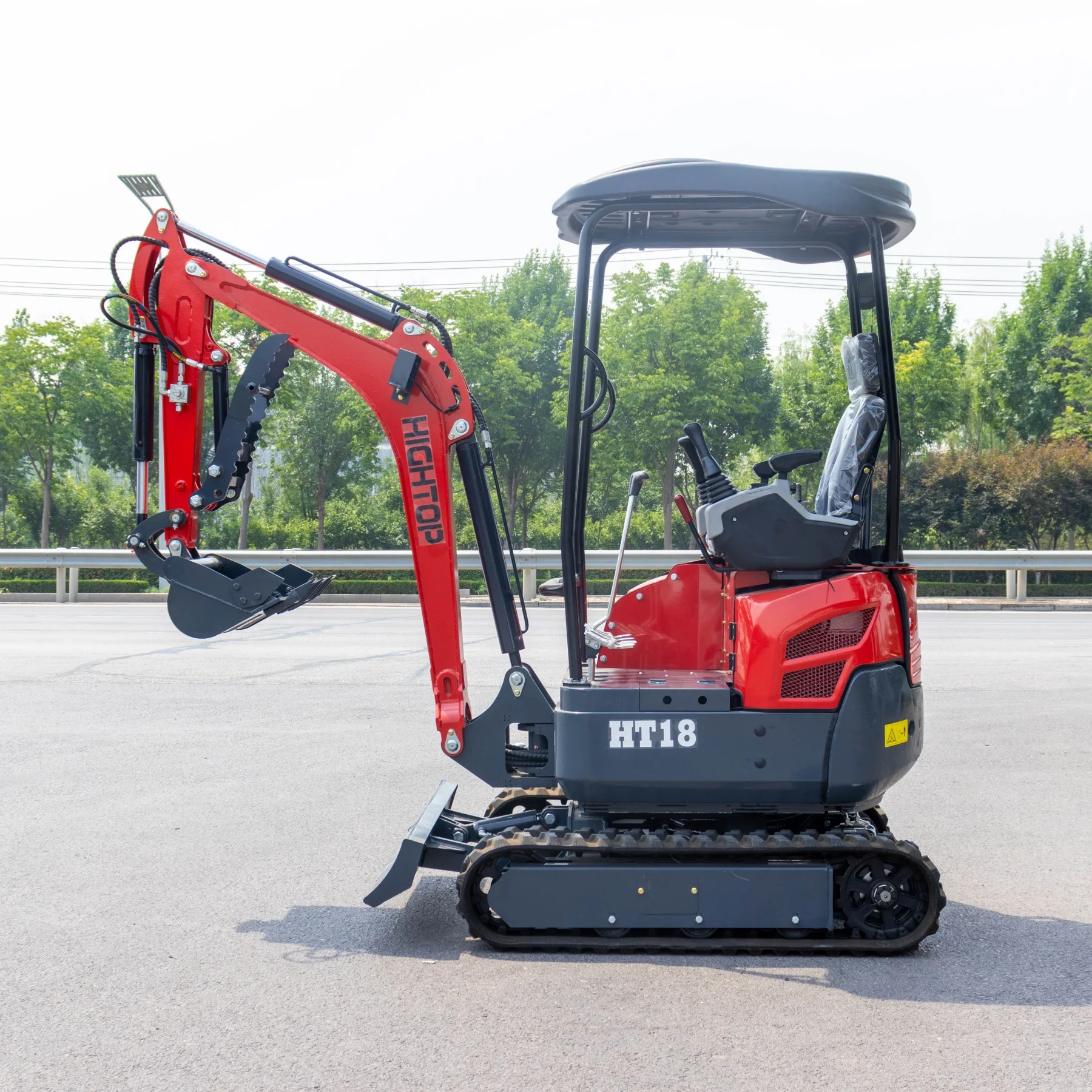 Fabrieksdirecte Verkoop Eén Machine Alleskunner Mini-Excavator HT18 Mini-Excavator Te Koop