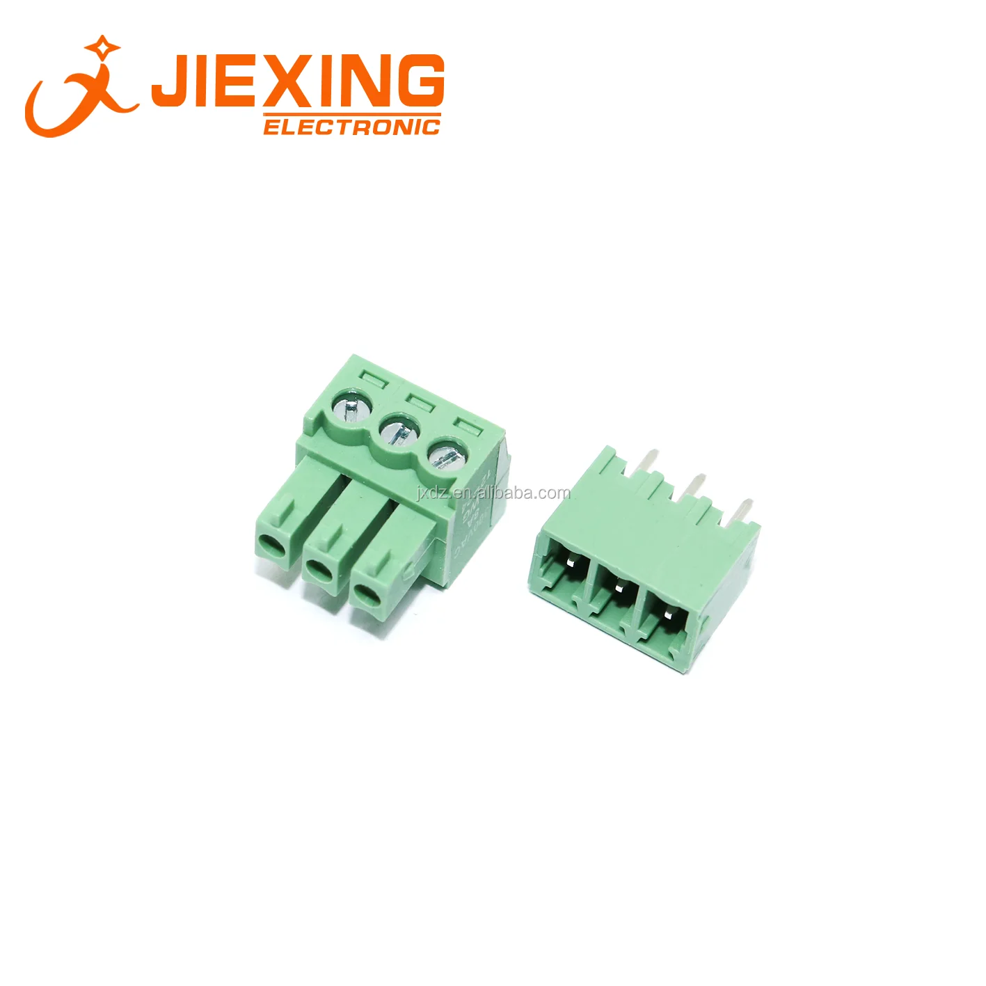 KF2EDG 3 81 мм 3pin way прямые контактный разъем + головки винта подключаемого модуля клеммной колодки печатного монтажа