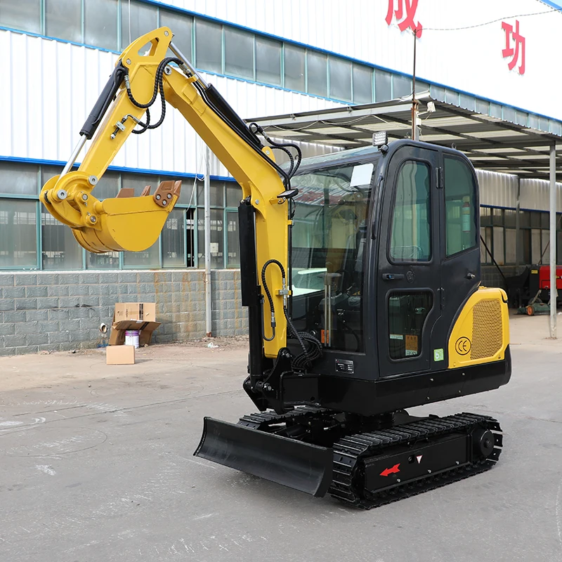 1 Ton to 3 Ton Multiple Model China Cheap Mini Excavator Small Excavator Attachments for Sale