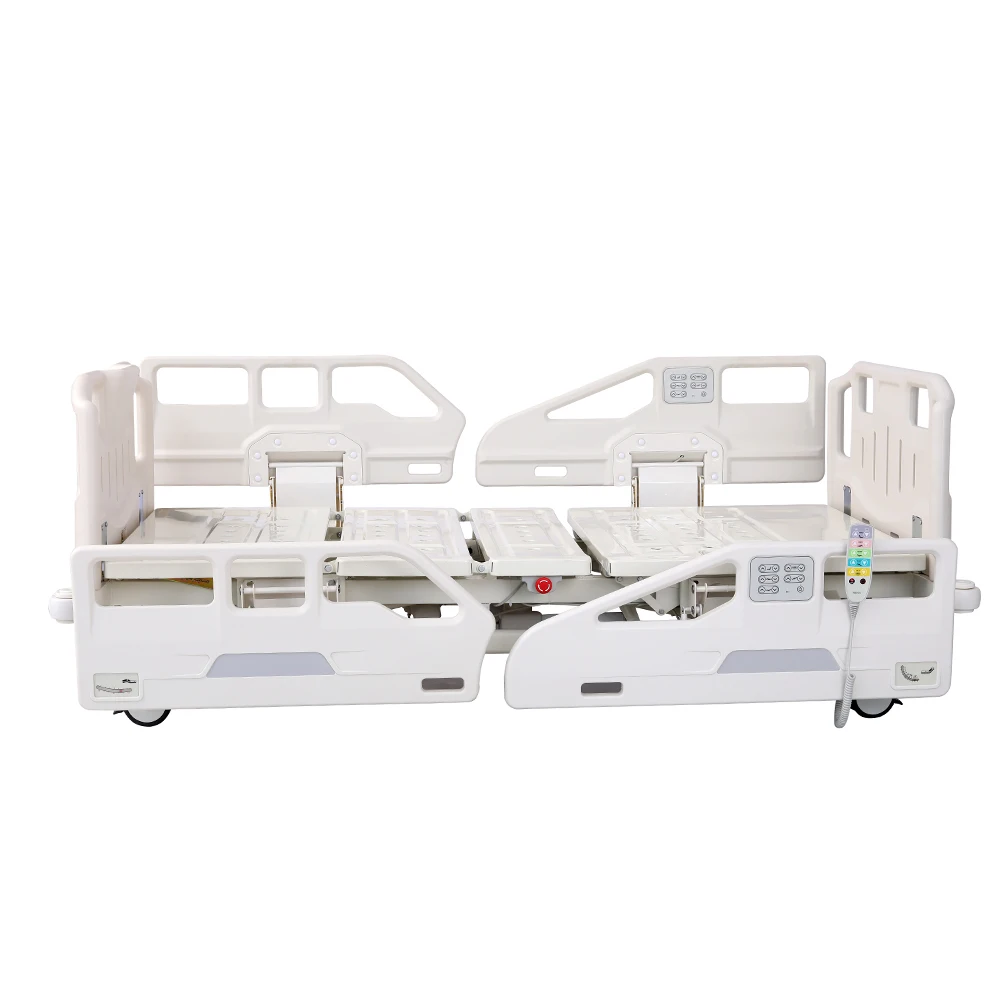 Electric Therapy Bed Stainless Steel Fully Guarded Modern Hospital School Use Adjustable Automatic Anti-Decubitus Infusion 4