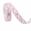 "Baby Girl" Text & Heart-White-1.6cm*10yds