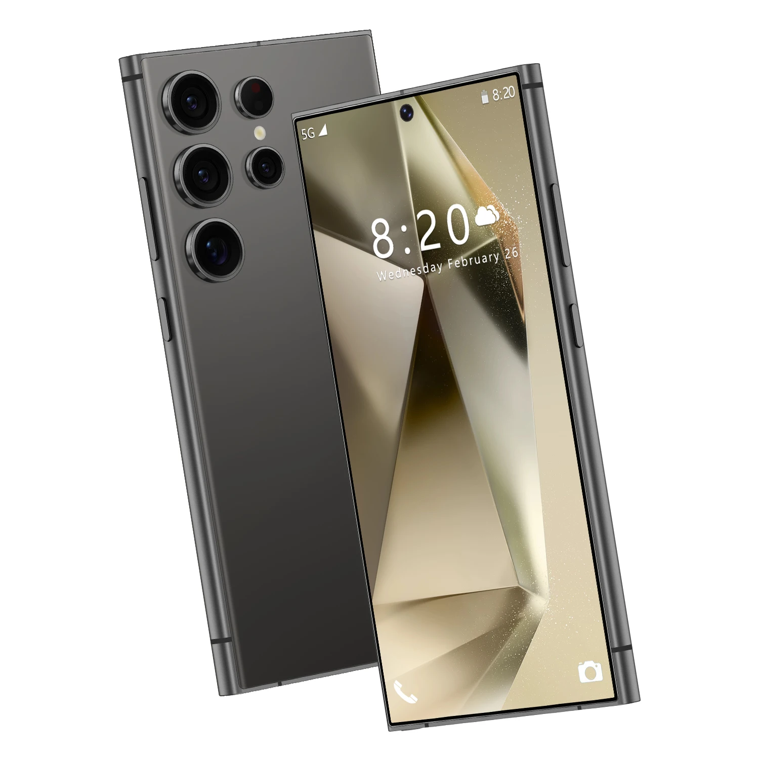 Small Size Touch Screen Phone Smartphone S24 ultra 4GB+128GB Cellphone with Dual Sim Cards HD Camera Clear Images 6g Mobilephone