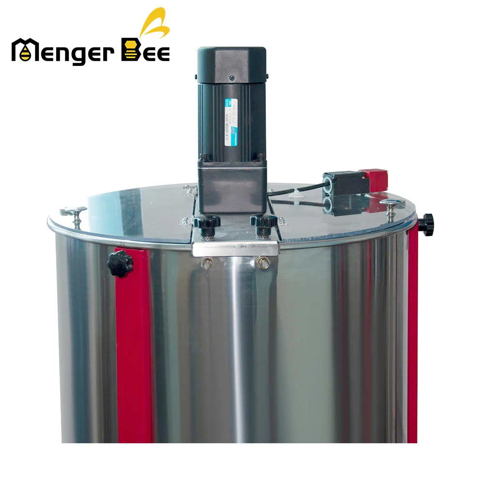Automatic 4 Frame Radial Electric Honey Centrifuge Extractor Machine Beekeeping Honey Separator Spinner Honeycomb Bee Extractor