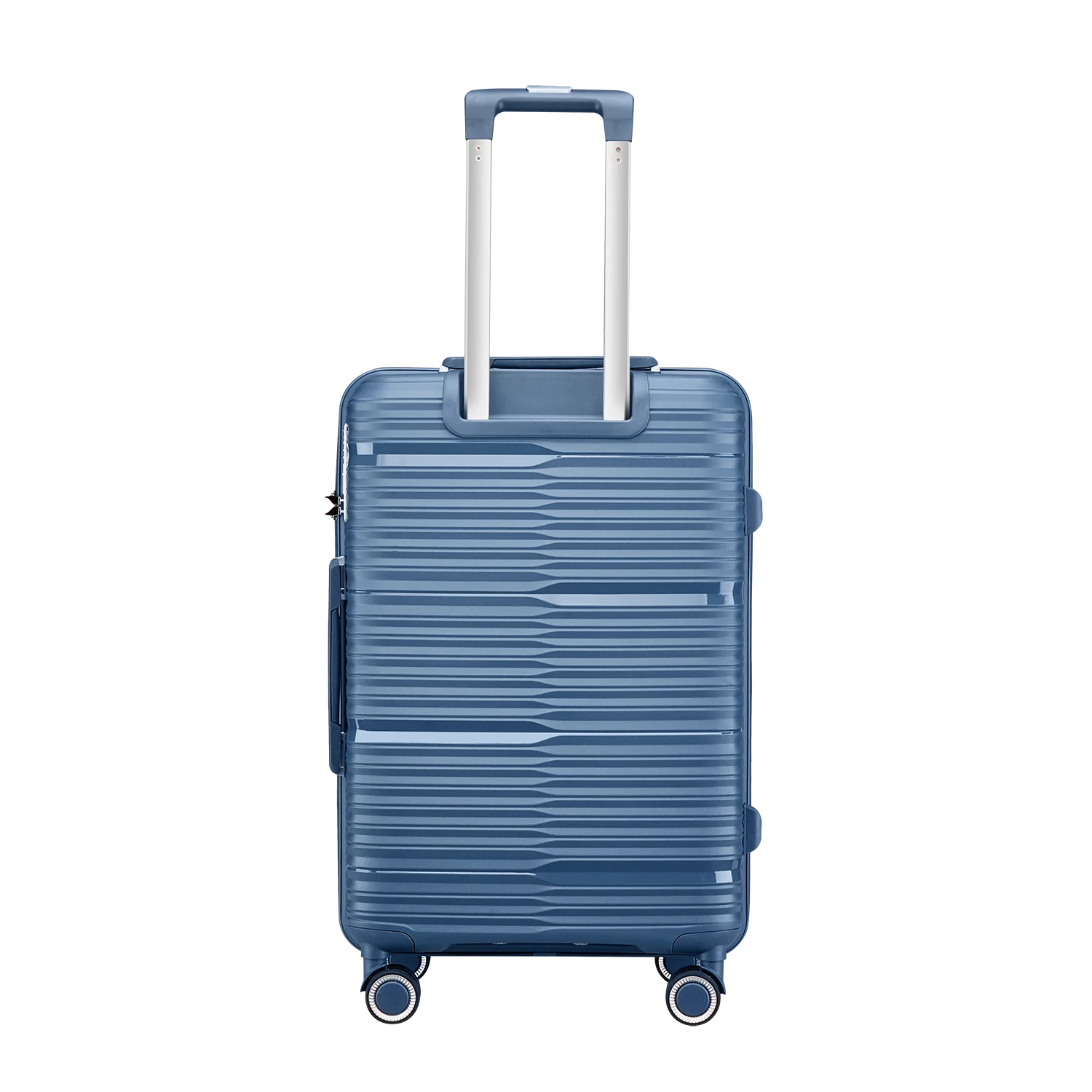 New Acustom Hard Shell Pp Trolley Case Travelling Luggage 3 Pcs Suitcases Set With Lock Pp