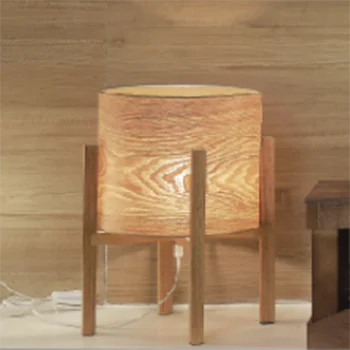 Modern Wood  Table Lamp China Home Decoration Desk Lamp Parts Manufacture