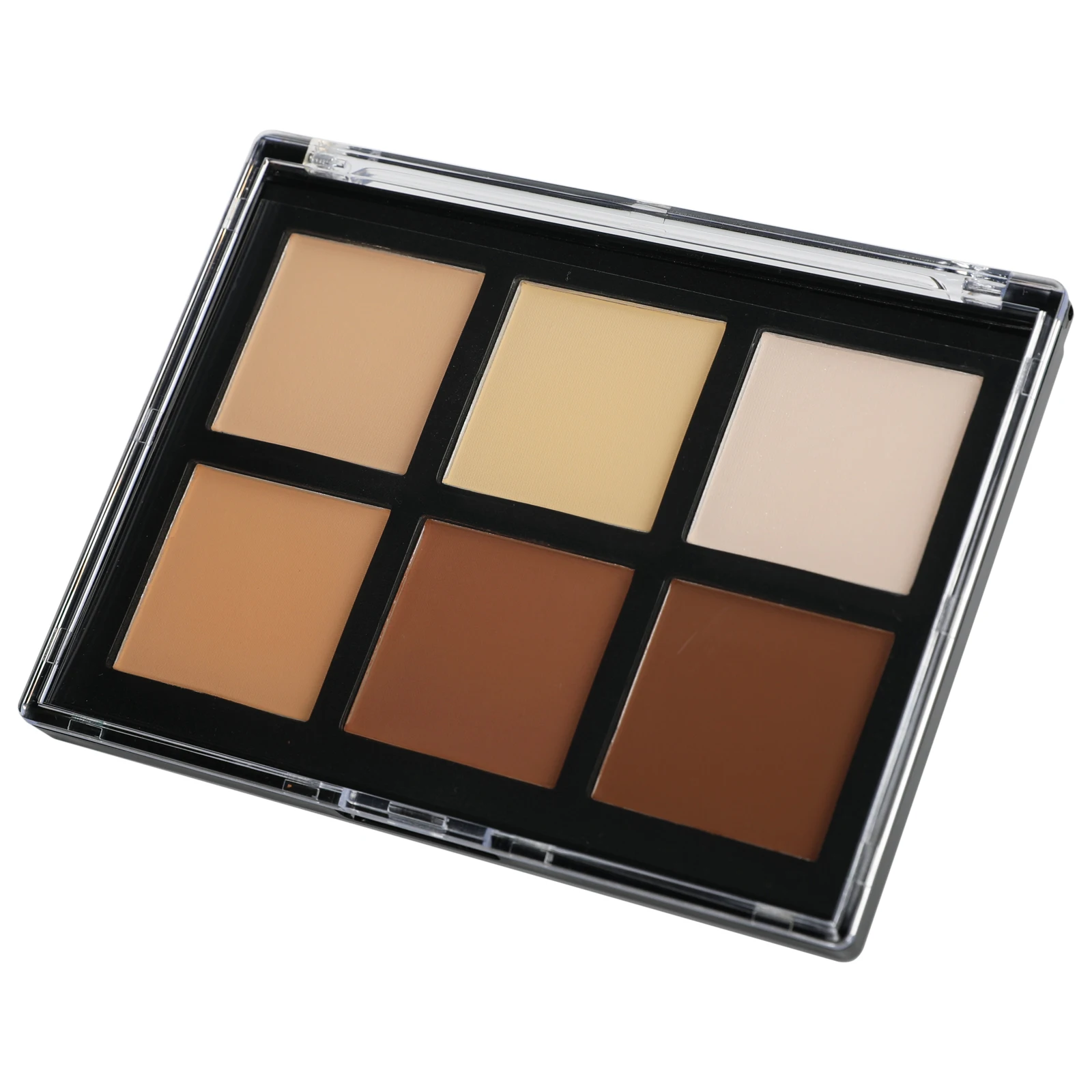 6 Color Makeup Contour Kit Cream Contour Kit and Highlighting Powder Palette