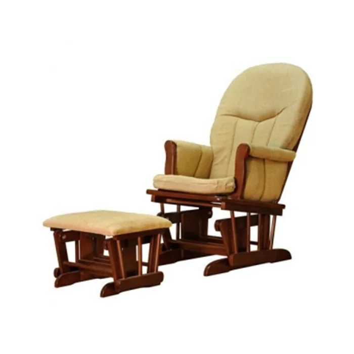 tan glider rocker