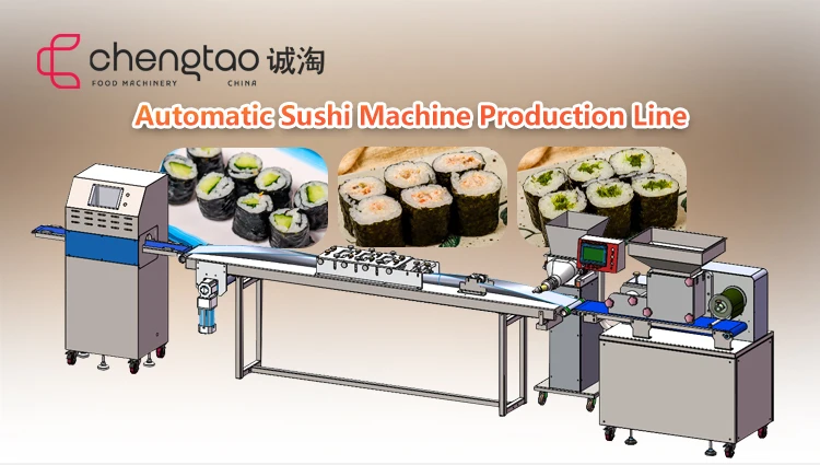 Chengtao Automatic Sushi Rice Roll Machine - Big Capacity