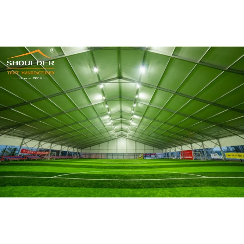 Large Sport Events Tents Football Field Tent Aluminum Frame and PVC Cover Big Marquee Swim Pickleball Tennis Court Outdoor Tents