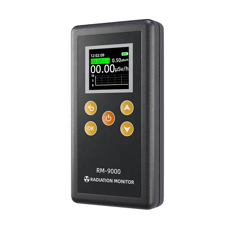 Japan High Accuracy Personal Portable Pocket electromagnetic Geiger Counter Nuclear Radiometer Radiation Detector With Battery