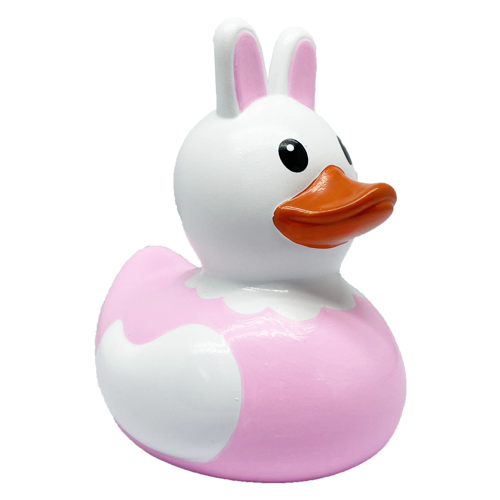 Customized 3 Inches Yellow PVC Vinyl Rubber Duck Bath Toy Unique Animal Bath Toy for Baby Squeeze Feature for Playing