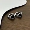 E071-Silver 6 Hoop Earring (1 Piece)