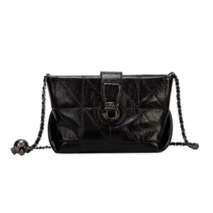 Luxury Designer Women's Crossbody Bag All PU Leather Shoulder Tote New Chain Stylish Lady's Style for Winter Spring Autumn