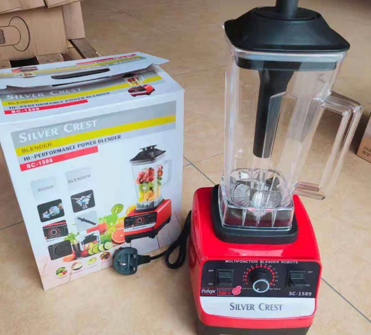2 in 1 1800w strong power mixer blender silver crest blender for home use  good quality blender - AliExpress