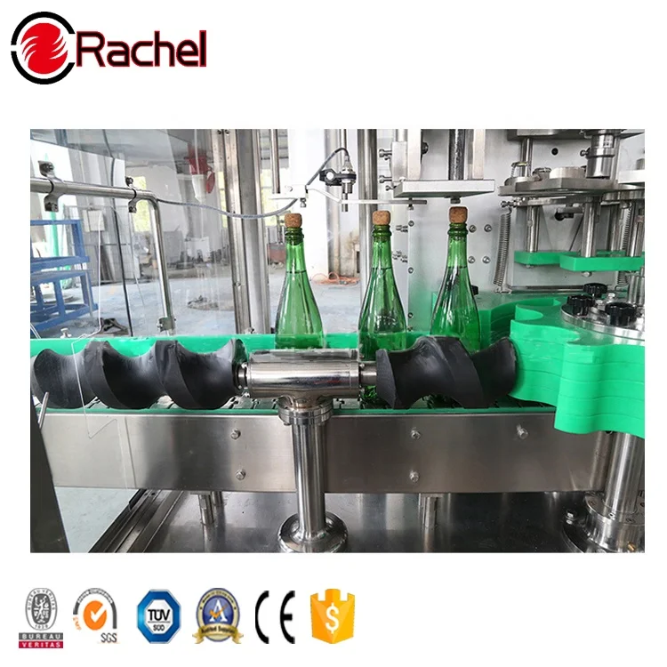 Wire Hood Application Machine for Sparkling Wine and Champagne