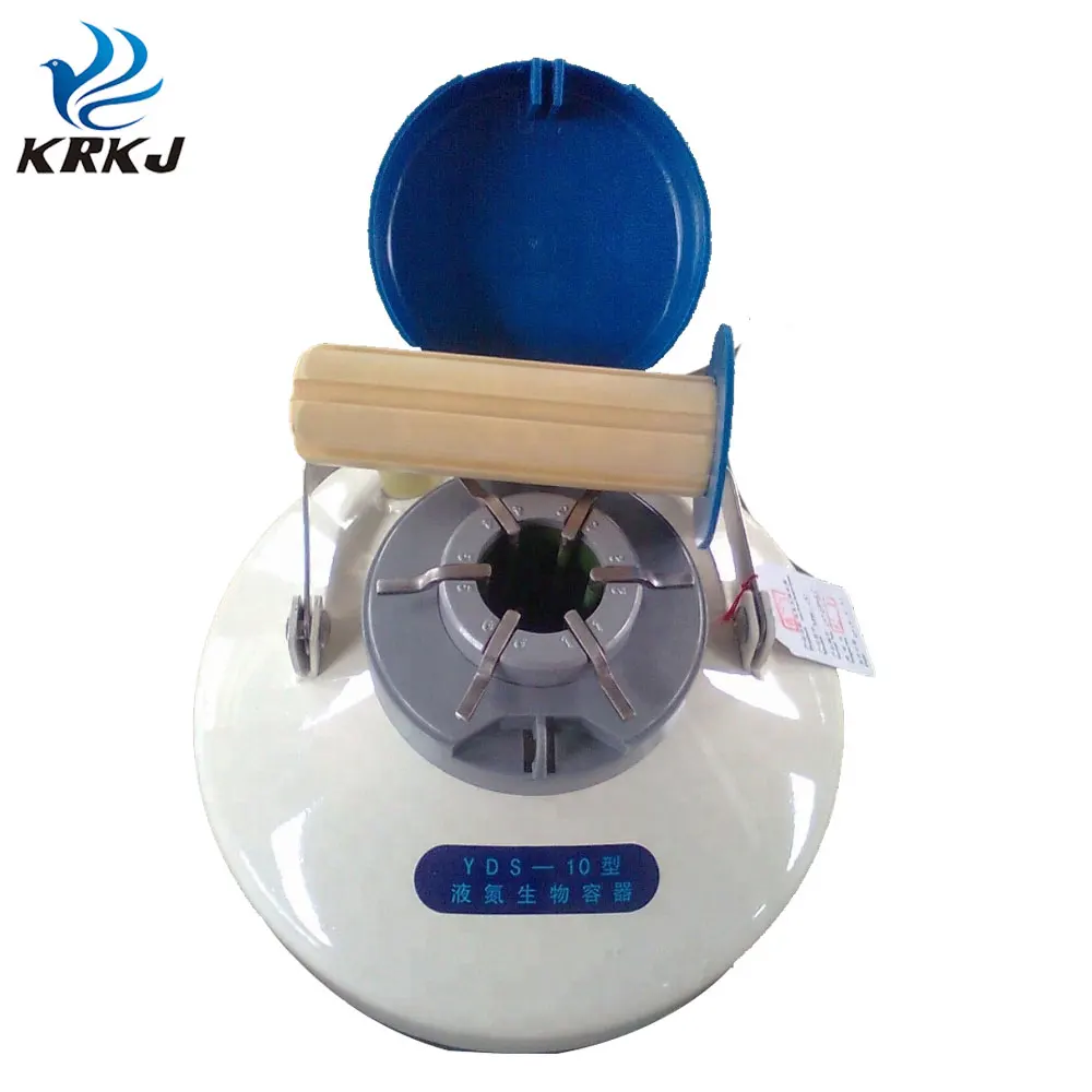 KD1004 Transport Liquid Nitrogen Frozen Cattle Bull Animal Semen tank Storage Container